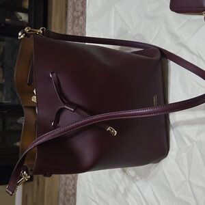 Ralph Lauren Large Bucket Handbag w/matching wallet